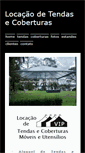Mobile Screenshot of locacaodetendas.com.br